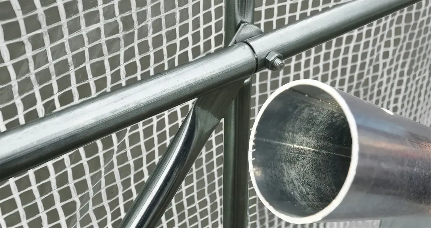 Tunel foliowy CULTIVO 2x4x2m (8m2) 3 sekcje biały - FG001386