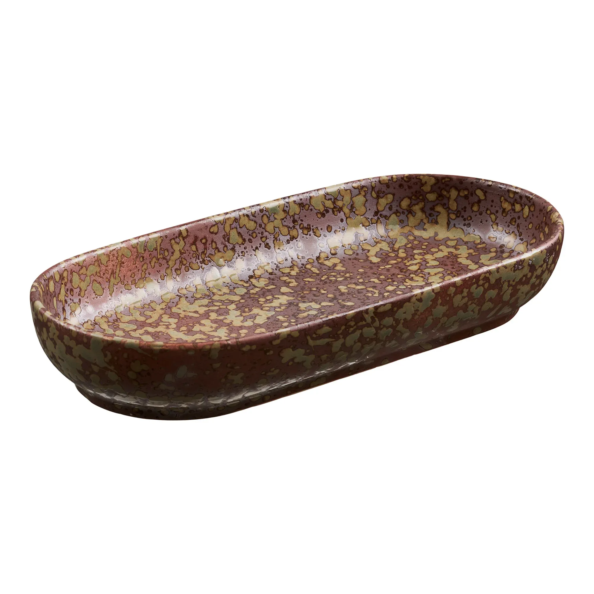 Taca ceramiczna TRAY ciemnobrązowa
