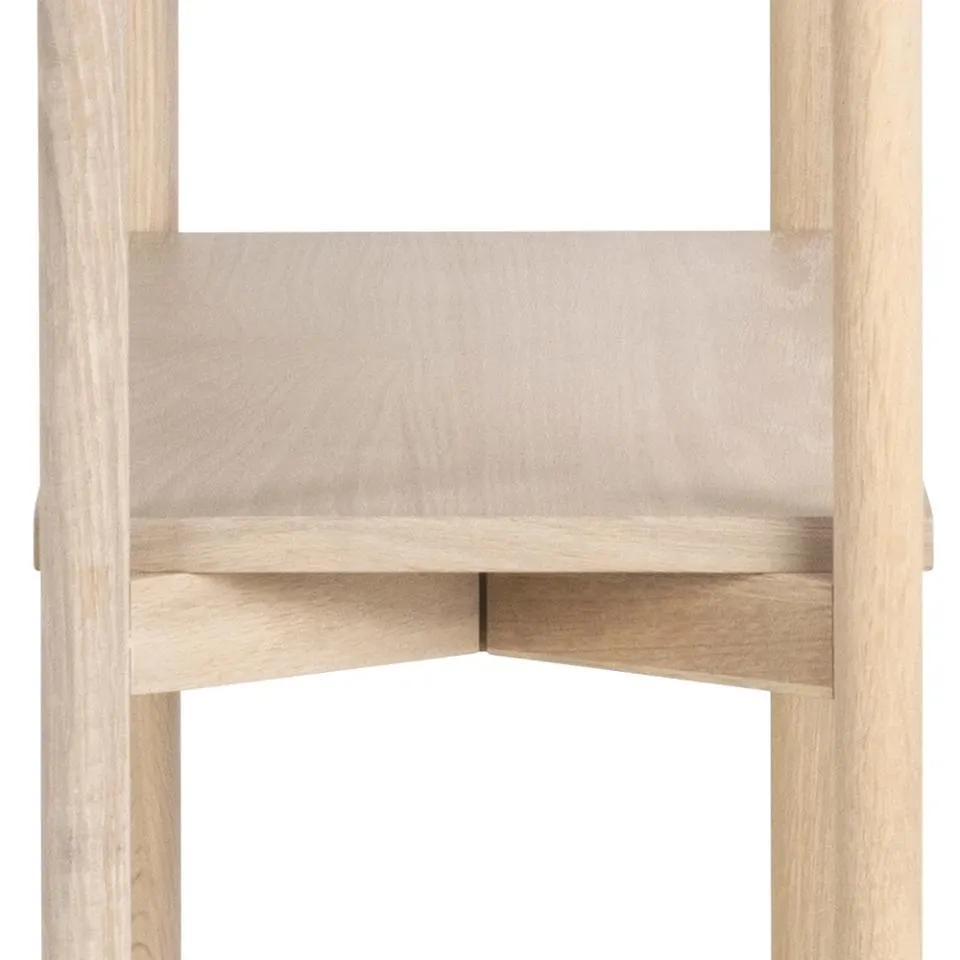 Regał wysoki NORTH fornir dębowy bielony, olejowany 86x30x160 - 0000099905