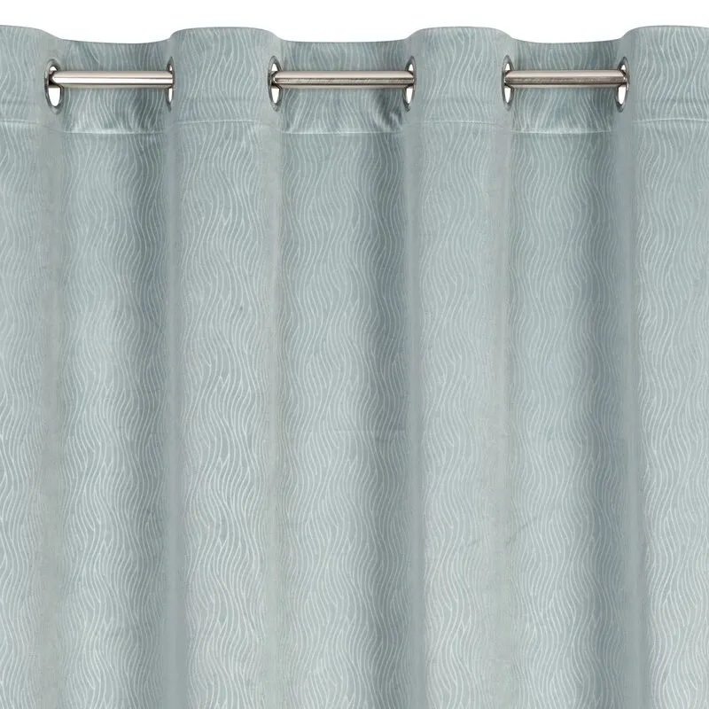 ZASŁONA LILI 140X250 CM NIEBIESKI - EU_384155