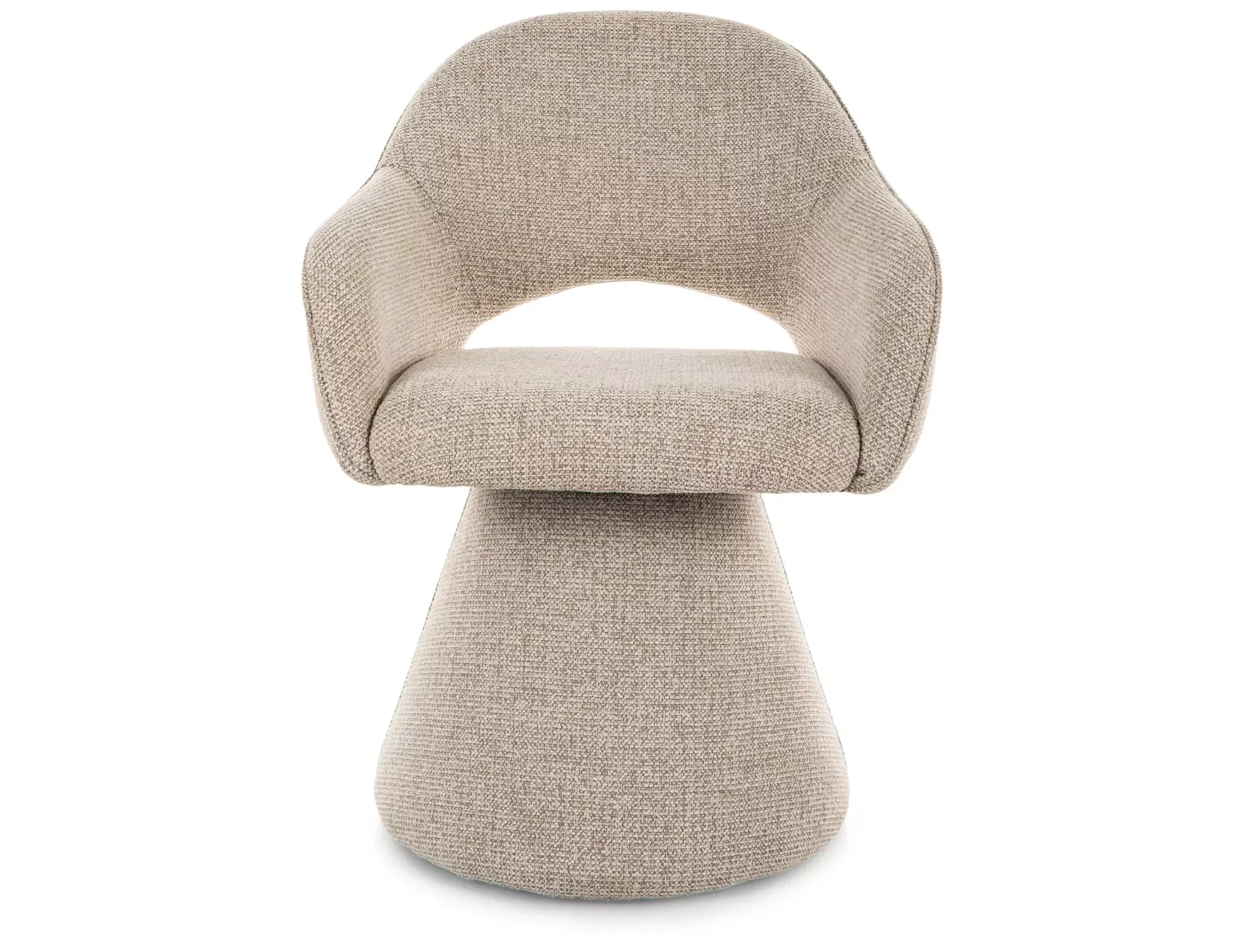 Krzesło z podłokietnikami RIKU NOELLE beżowy - RIKUNOBE