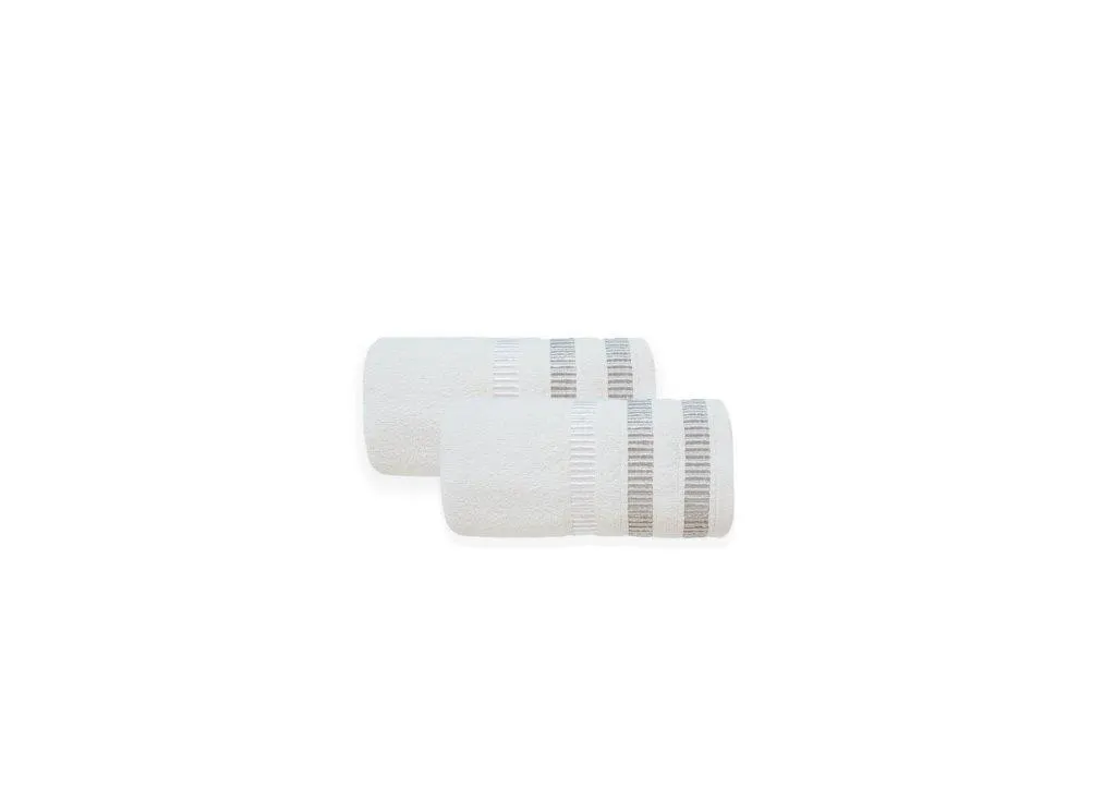 Ręcznik frotte SAGITTA 30x50 gramatura 500 złamana biel - FARO_23001