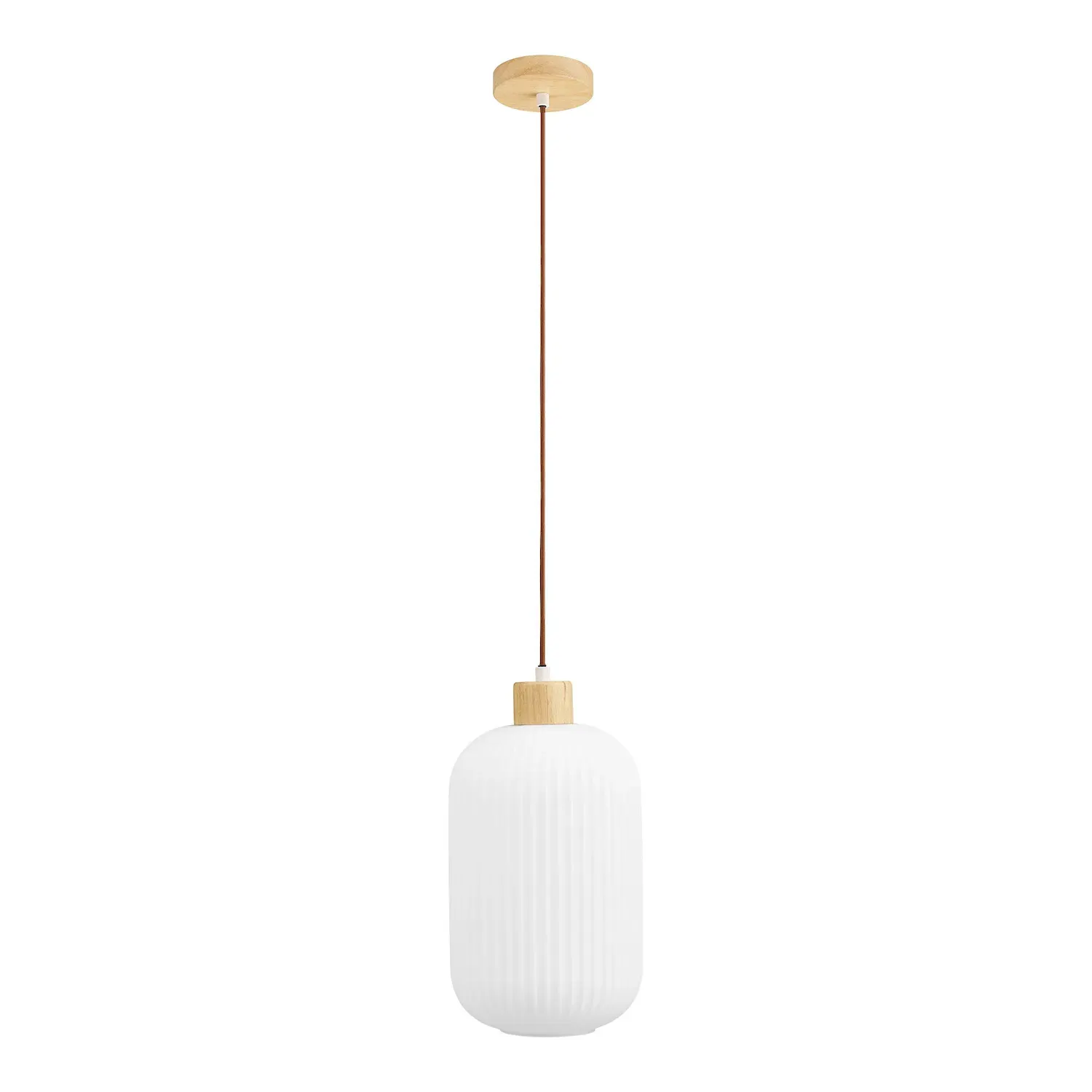 Lampa wisząca ARGALO 20 cm biała