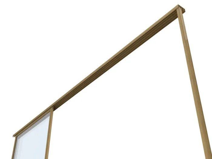 Drzwi przesuwne szklane LUXE 270x218cm do 3m drewno v2 - MI_5905610251598