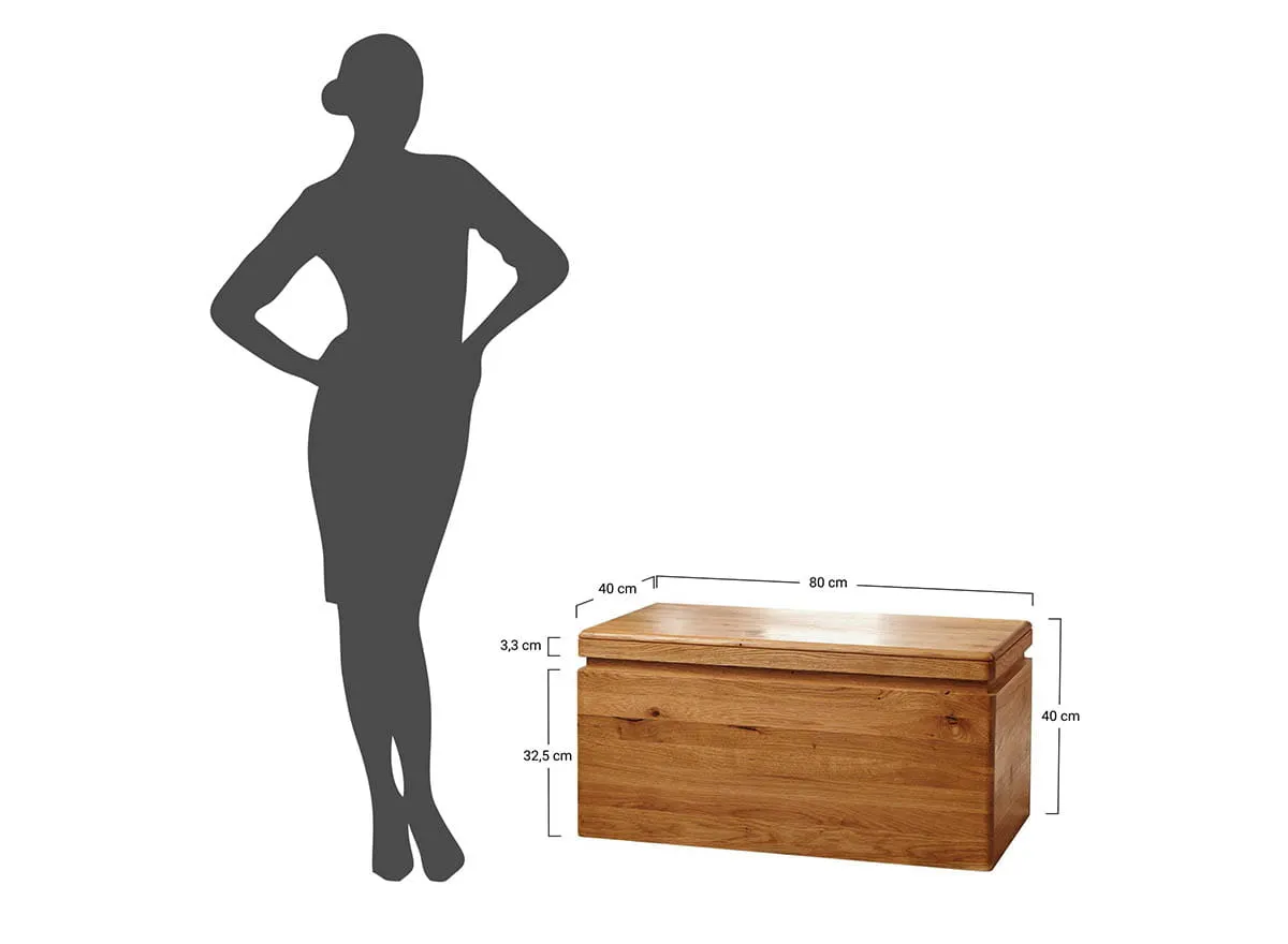 Skrzynia dębowa Gialo - 2SGIA04