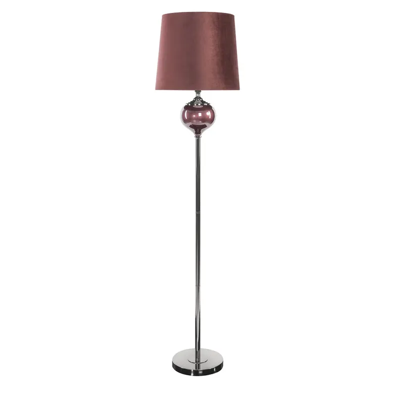 Lampa podłogowa BETH bordowa Lampa podłogowa BETH bordowa