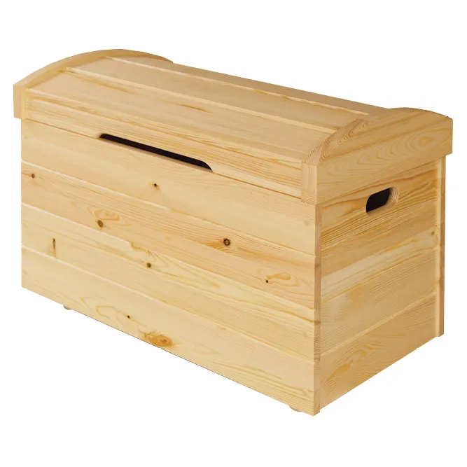 KS104 kufer/skrzynia S90 W58 G55 sosna naturalny DREWMAX — zdjęcie 2