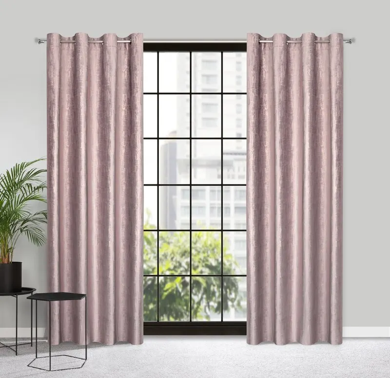 ZASŁONA GOTOWA MARSALA 140X250 CM RÓŻOWY - EU_387093