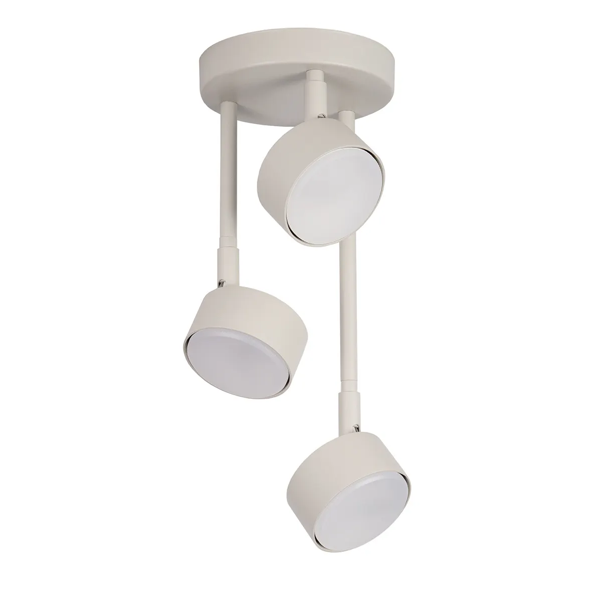 Lampa sufitowa/plafon NEMO 3 szaro-beżowy