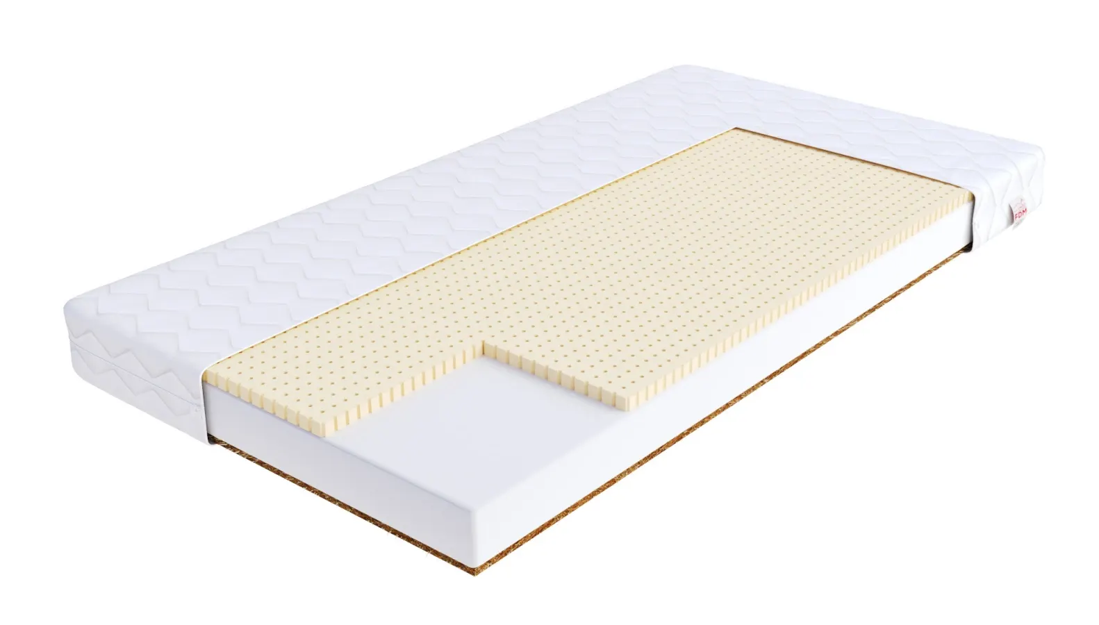 Materac piankowy PIKOLO 4KIDS - 60x120x10 - H2 średnio miękki / H4 twardy
