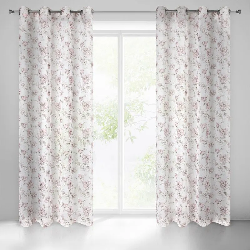 FIRANA GOTOWA AMBER 140X250 CM BIAŁY FIRANA GOTOWA AMBER 140X250 CM BIAŁY