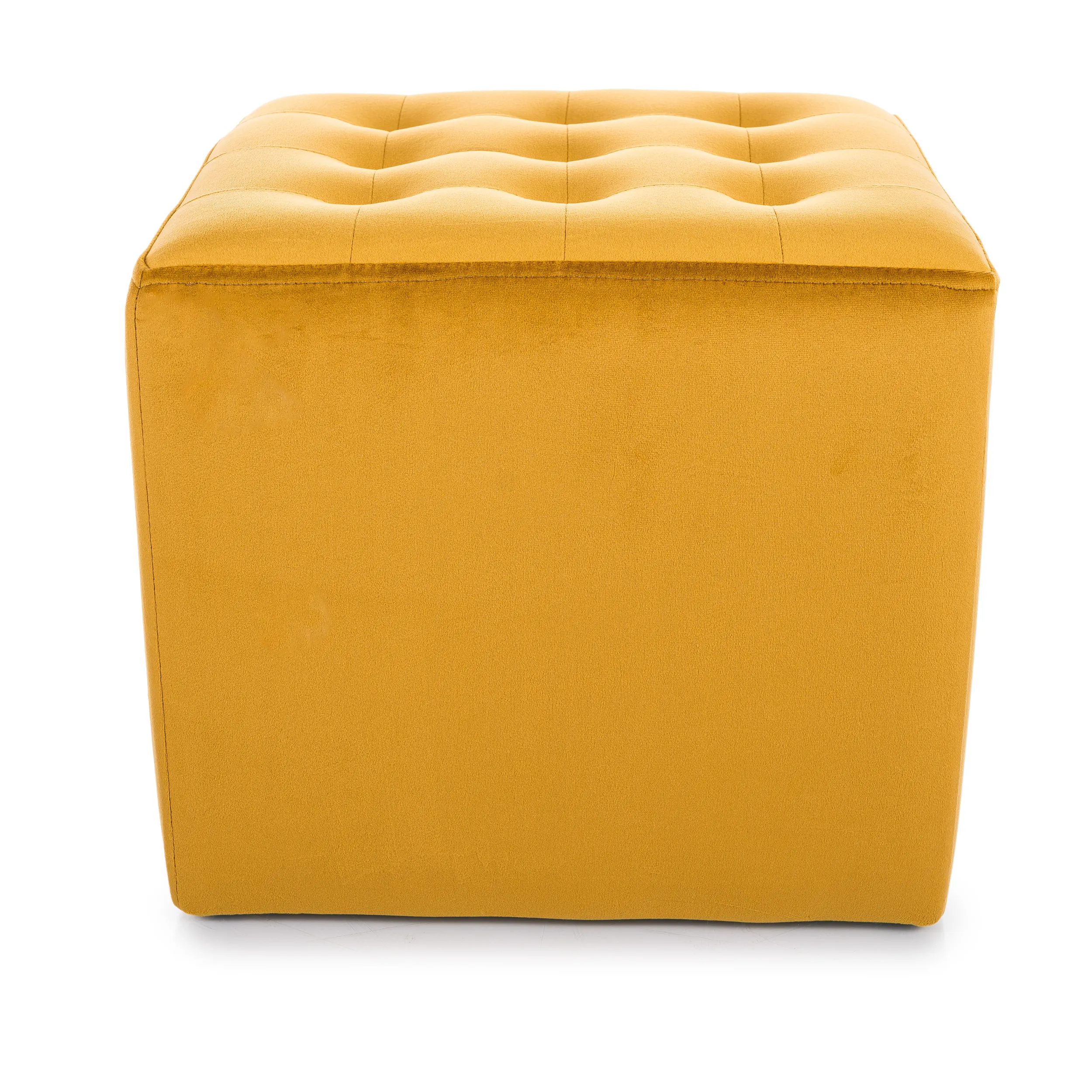 Pufa LORI Velvet aksamitna curry Signal - LORIV68