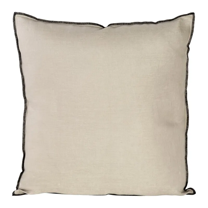 POSZEWKA LEN 5 45X45 CM BEŻOWY