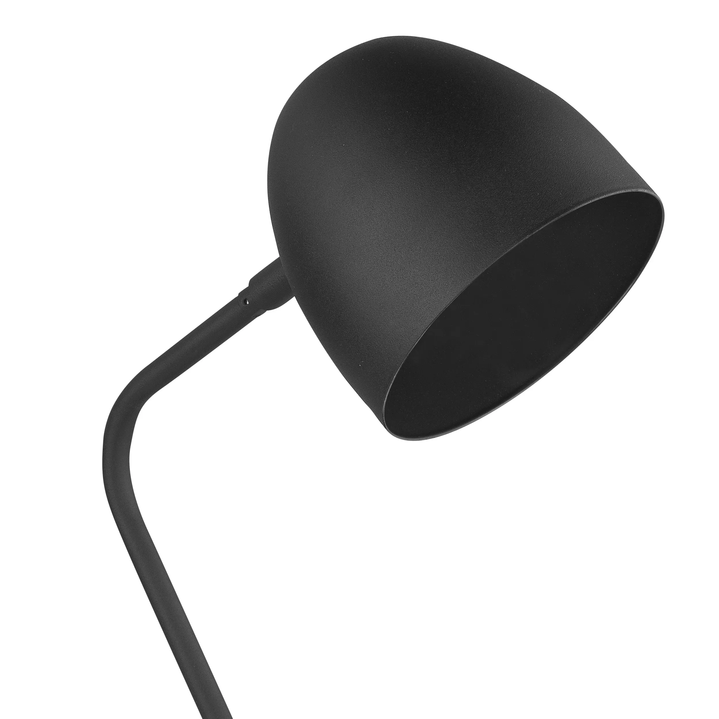 Lampka nocna SOHO czarna metalowa 48x25x17cm - TK_5036