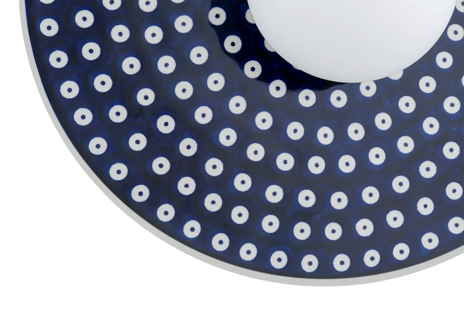 Kinkiet BOLL 8935 ceramika bolesławiecka granatowy - 8935