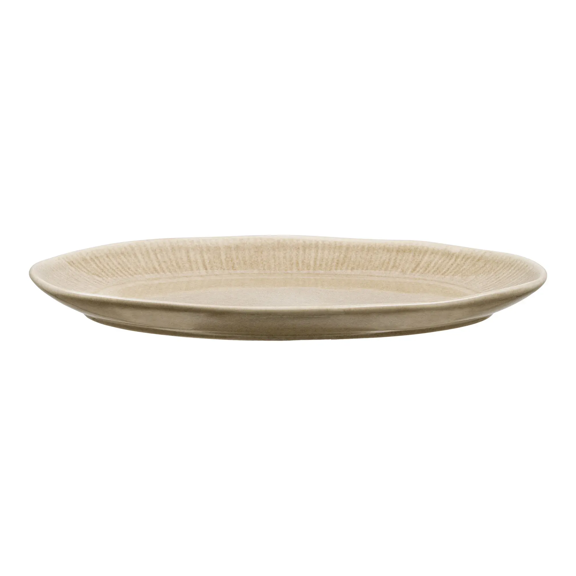 Ceramiczna taca do serwowania VIOLA beżowa — zdjęcie 3