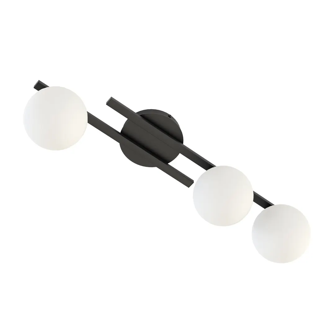 Lampa sufitowa kule KAIRO 3 BL OPAL