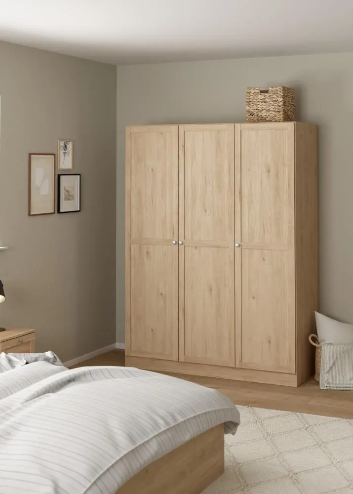 Szafa 3-drzwiowa BILLUND 147 cm Jackson Hickory - TV_68052HLHL