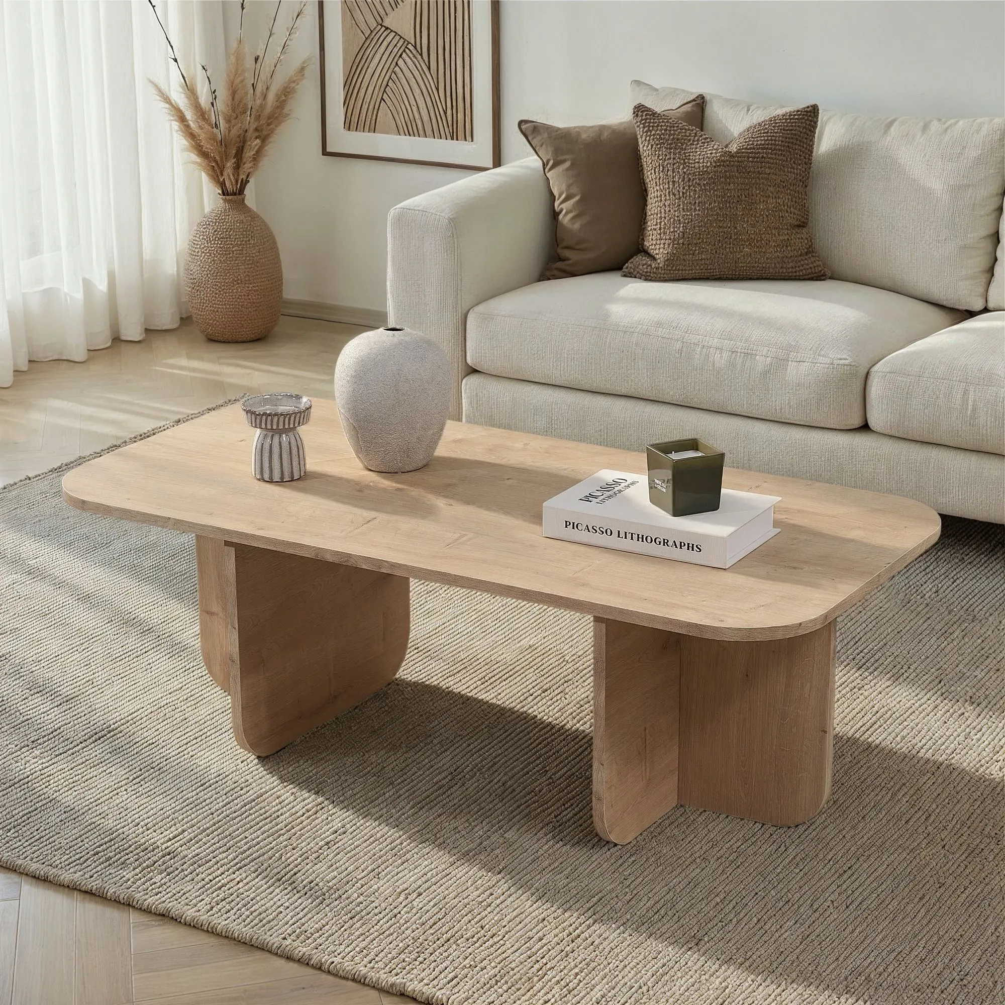 Stolik kawowy AKIRA 60x120 dąb sapphire — zdjęcie 4