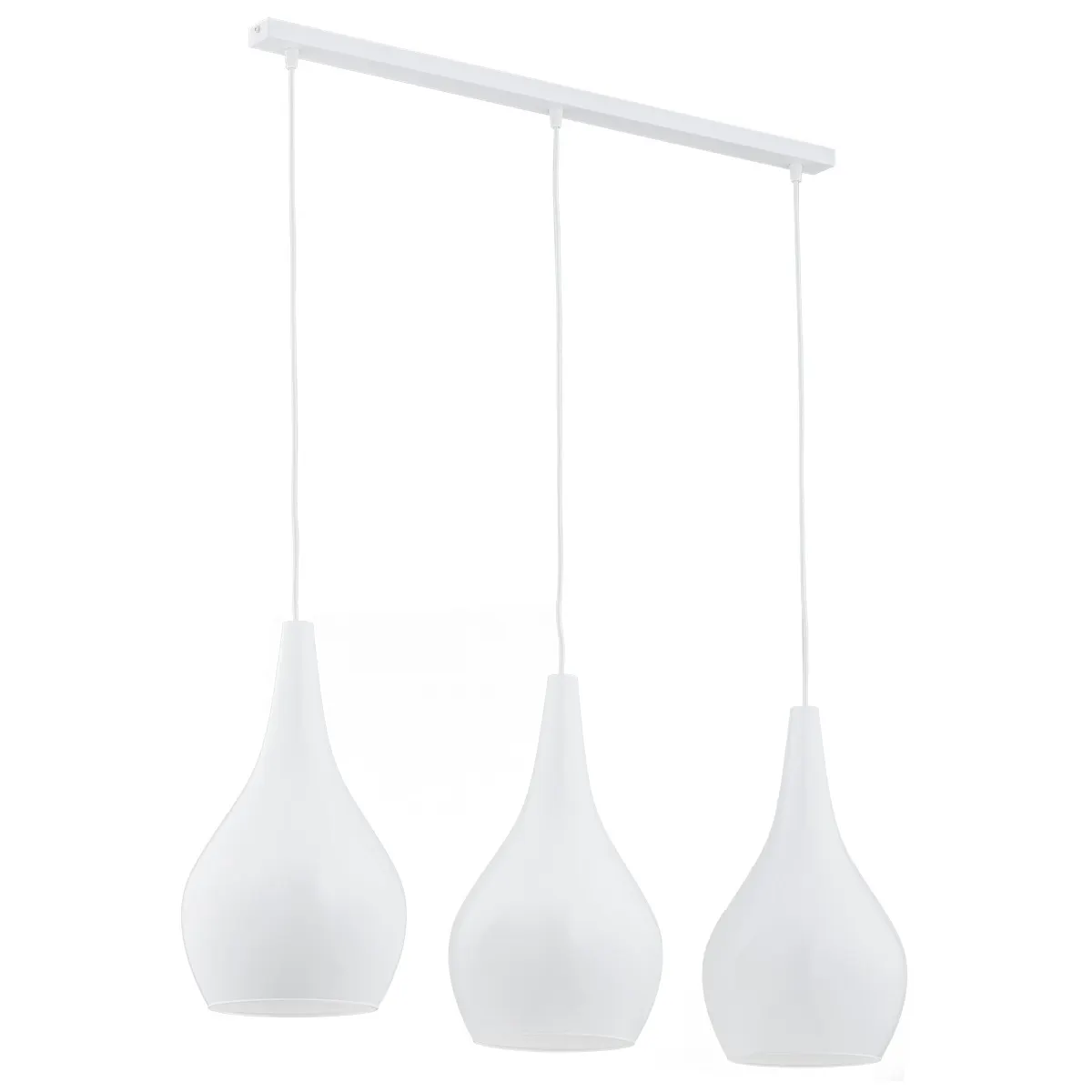 Lampa wisząca SANTANA biała 120x90cm