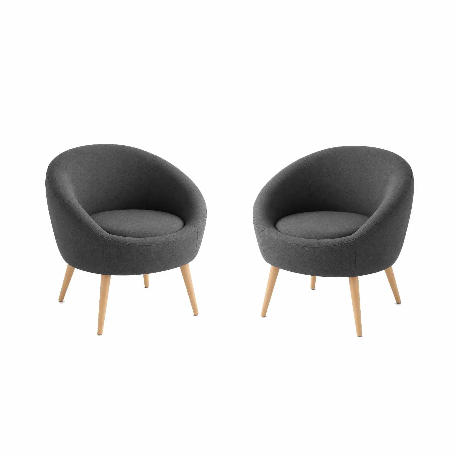 image sofa, fotel, krzeslo, drewniane-nogi, szary-material