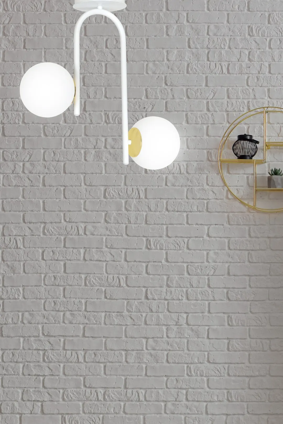 Lampa sufitowa RAGNAR Biały/Złoty 1033/2 - 1033/2