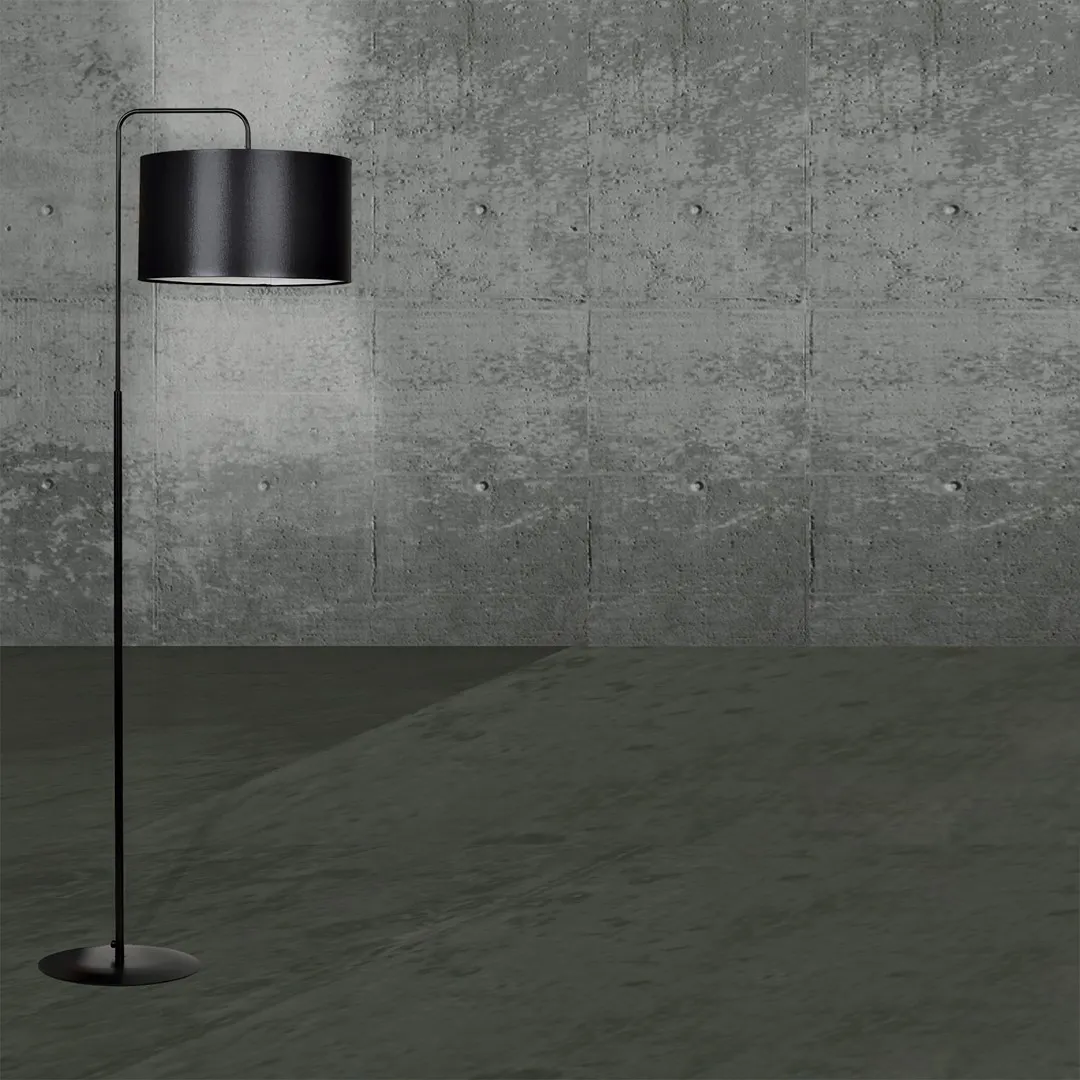 Lampa stojąca TRAPO czarny — zdjęcie 2