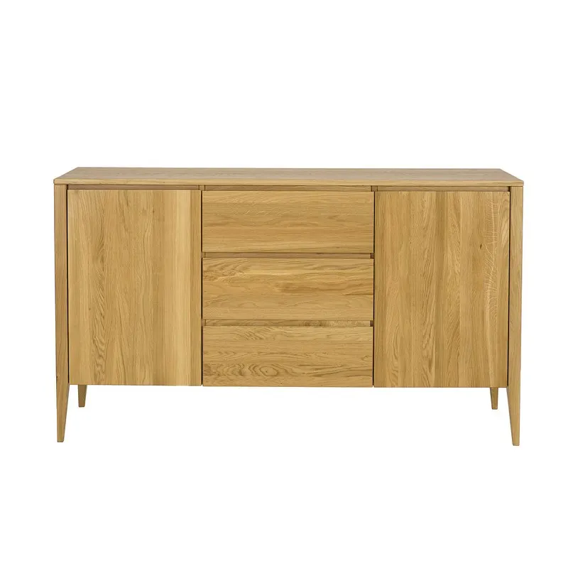 Komoda dębowa KD330 Naturalny DREWMAX