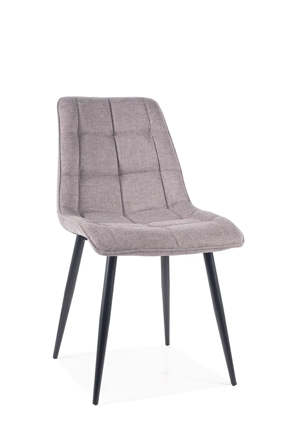 KRZESŁO CHIC BREGO CZARNY STELAŻ / SZARY 07 SIGNAL