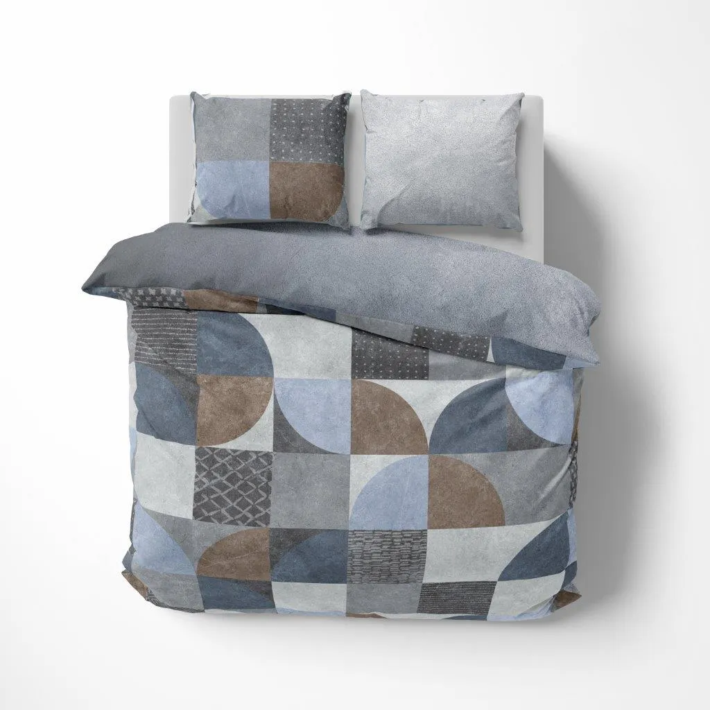 Pościel komplet 160x200+2x70x80 NOBILE 009 satyna bawełaniana fotoprint wielokolorowy - FARO_31213