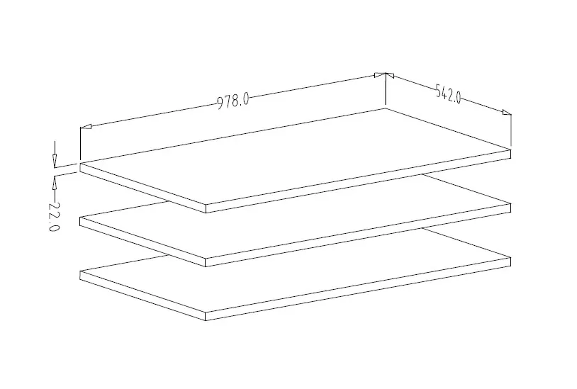 Szafa przesuwna 2-drzwiowa z lustrem SIGMA 18 dąb flagstaf czarna - 24FWLI18