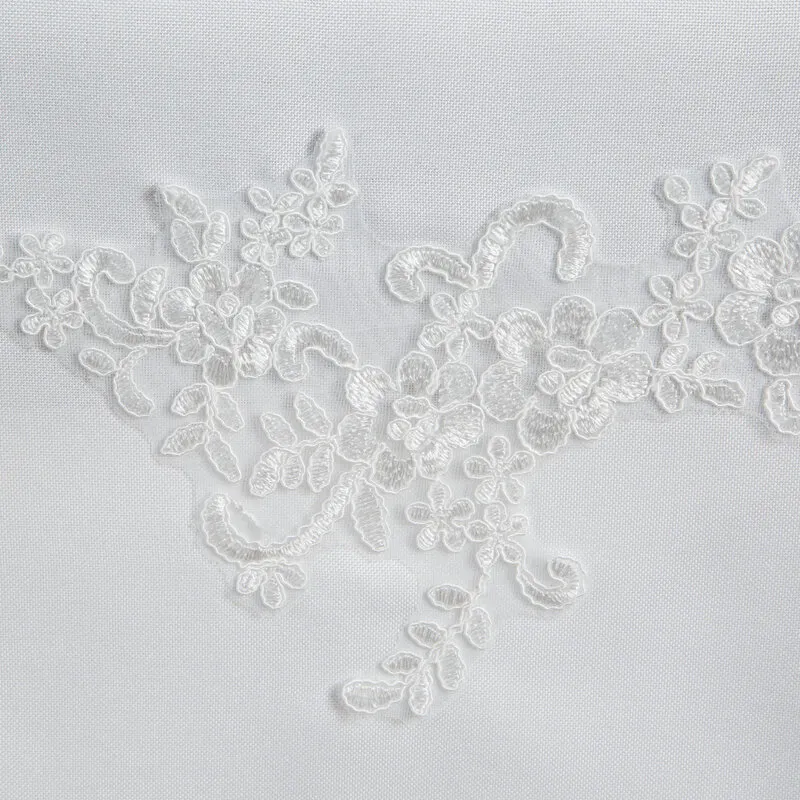 OBRUS BARI 40 X 140 CM BIAŁY - EU_457065