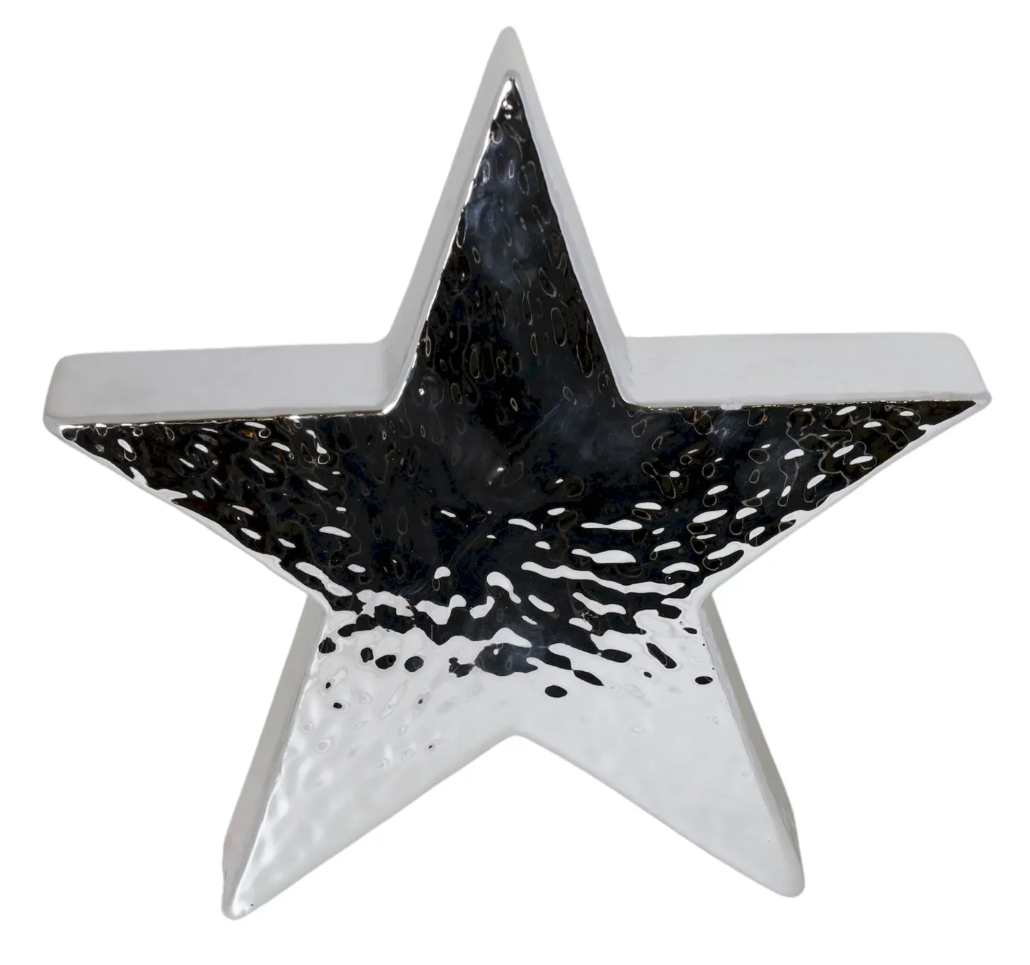 GWIAZDA mała 13,5 cm srebrna