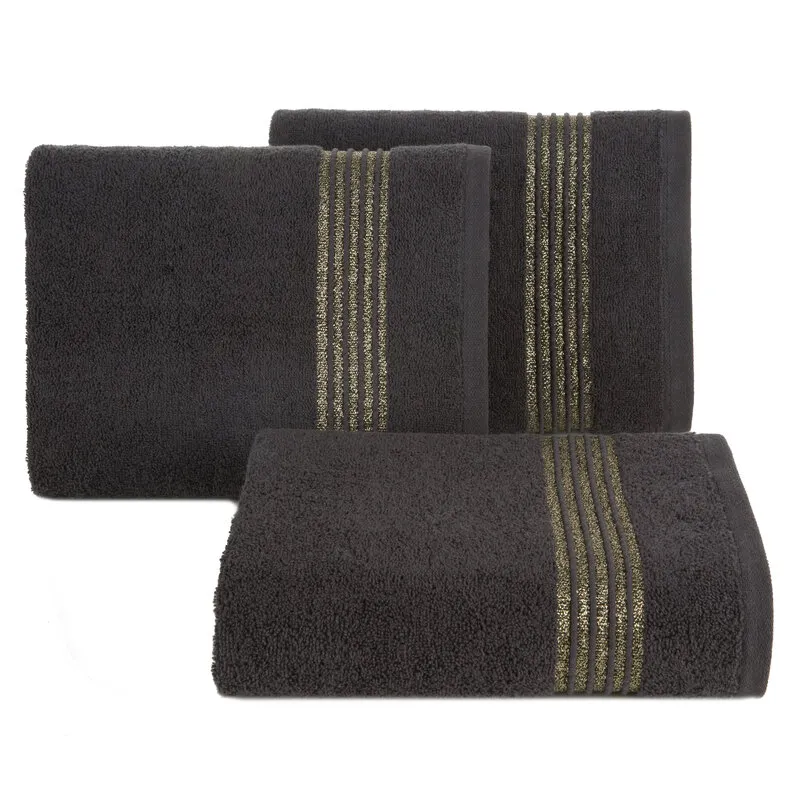 RĘCZNIK LILA (11) 50 X 90 CM CZARNY RĘCZNIK LILA (11) 50 X 90 CM CZARNY