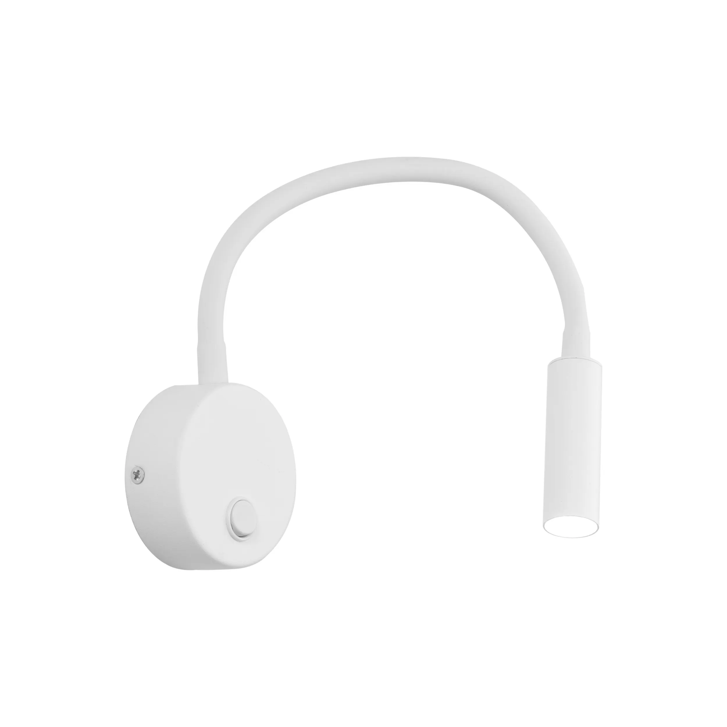 Kinkiet LAGOS biały regulowany z włącznikiem 30x27cm - TK_5921