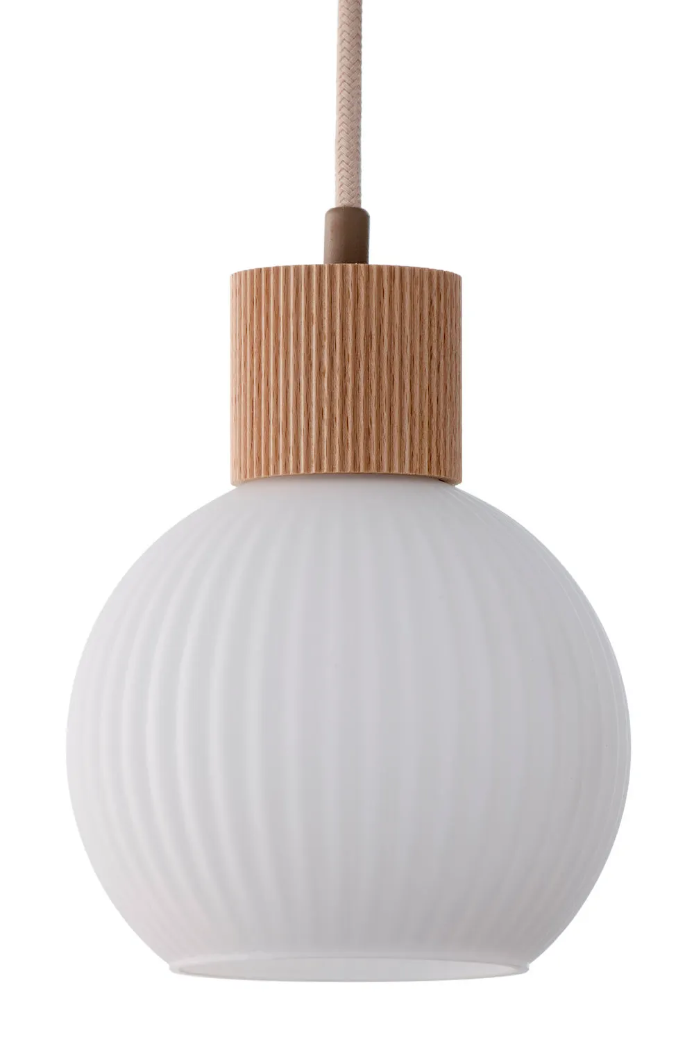 image lampa wisząca, balonowa lampa, korpus ceramiczny, biały, skandynawski styl