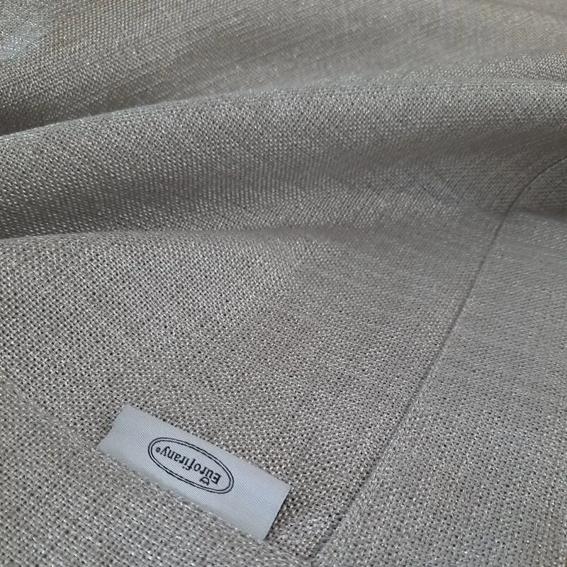 OBRUS STELLA 2 85 X 85 CM SREBRNY - EU_390432