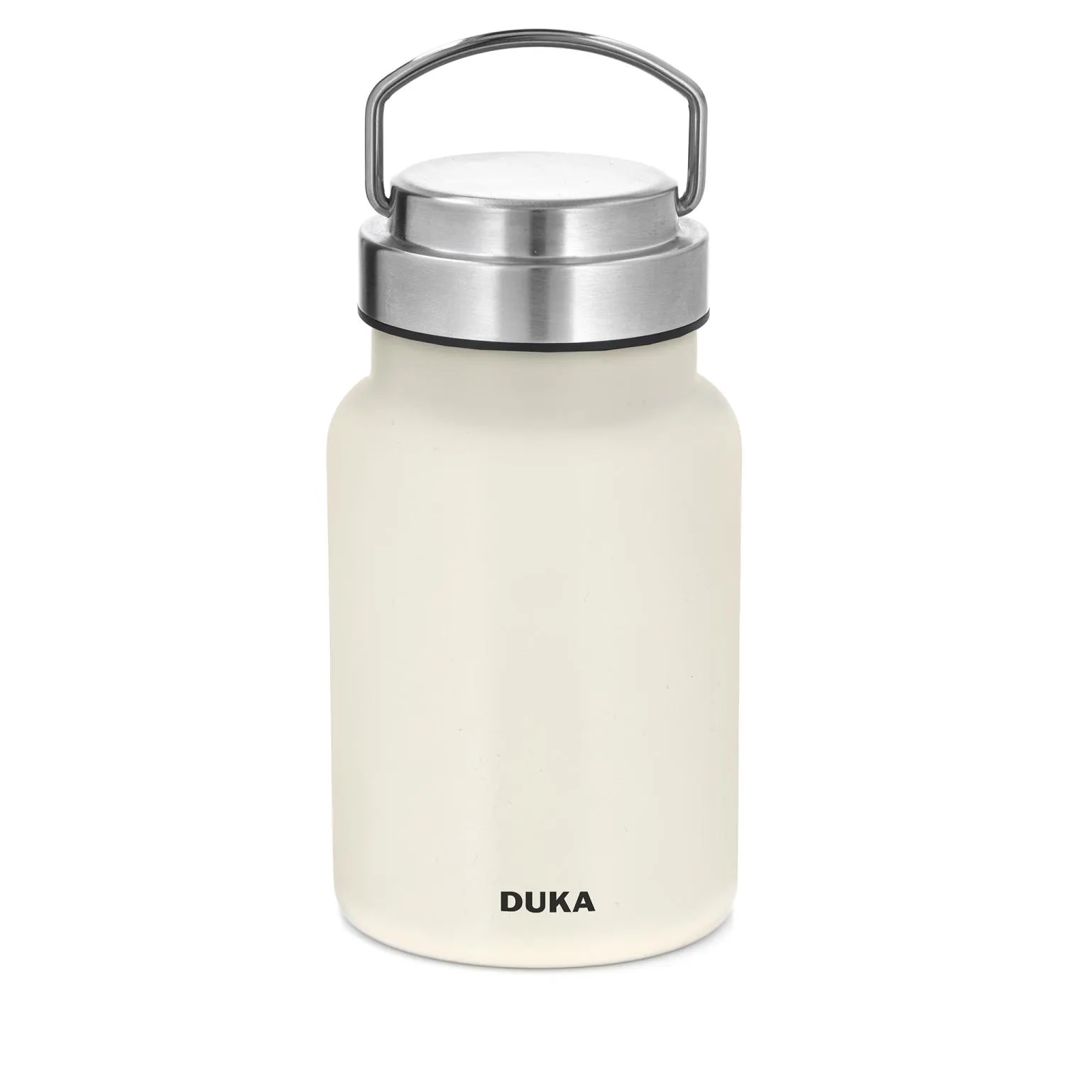 image butelka, butelka termiczna, stalowy korek, izolowana, DUKA