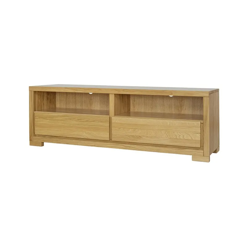 Szafka RTV dębowa RV351 Naturalmy DREWMAX — zdjęcie 3