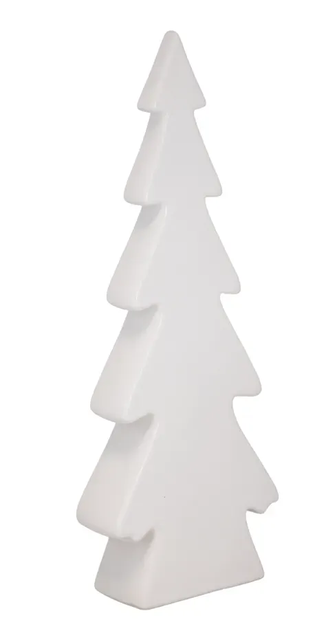 CHOINKA ceramiczna DUŻA 83391 biała