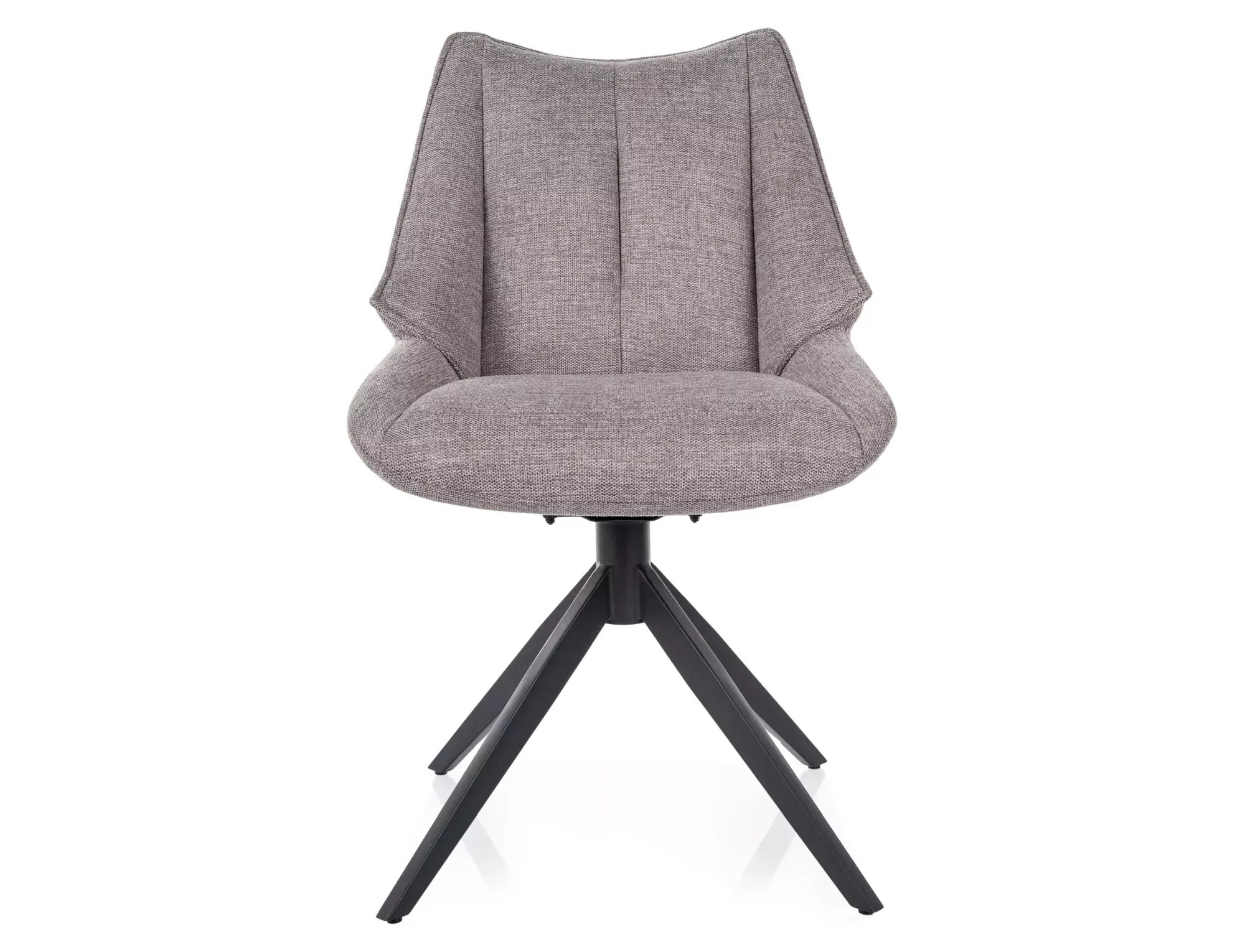 Krzesło obrotowe CODA BREGO 07 szary czarne nogi - CODABRCSZ