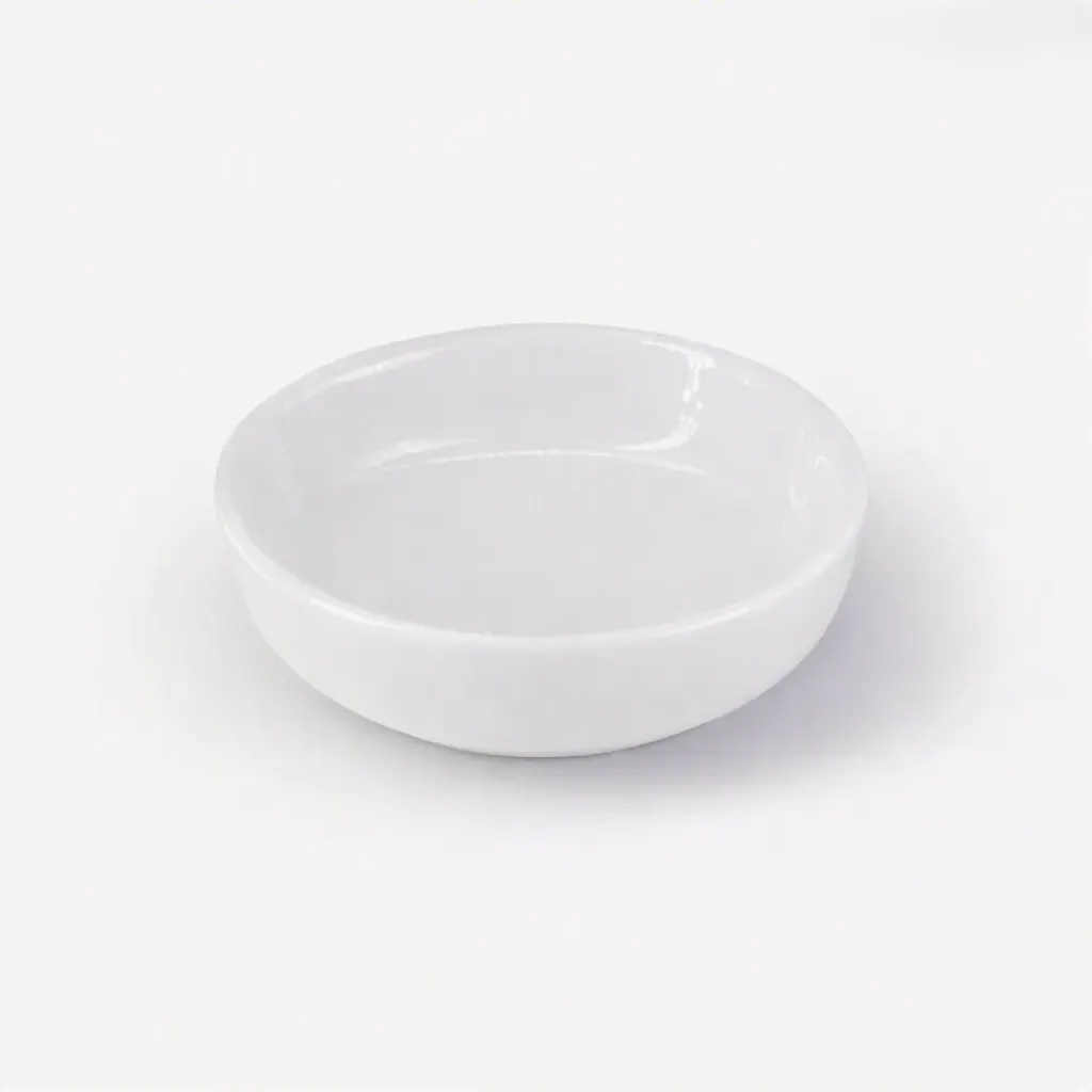 miska ceramiczna, biała miska, naczynie białe, okrągła misa, porcelanowa miska