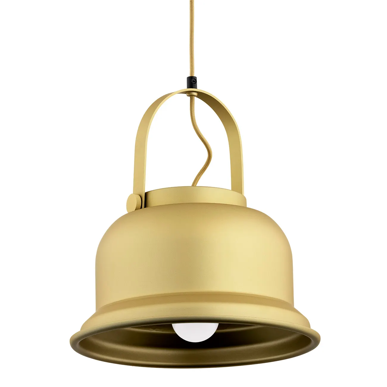 Lampa wisząca PALMER metalowa złota 120x30cm - 8300