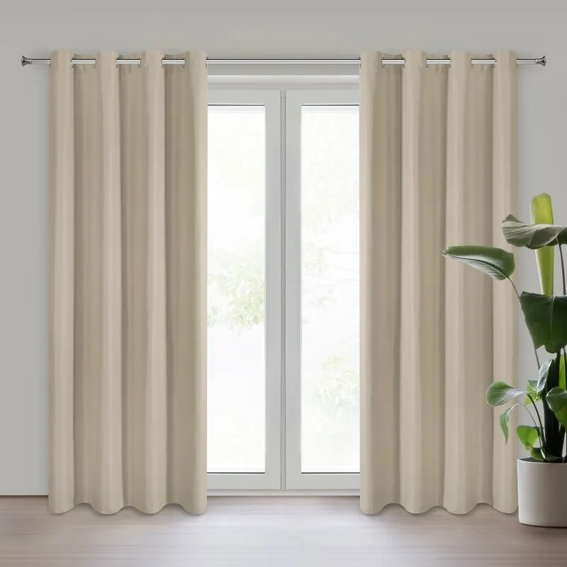 ZASŁONA GOTOWA ADARI 140 X 250 CM CIEMNOBEŻOWY ZASŁONA GOTOWA ADARI 140 X 250 CM CIEMNOBEŻOWY