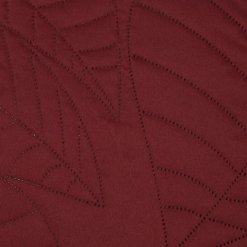 Narzuta pikowana D91 BONI 6 220 X 240 cm Bordowy - EU_404796