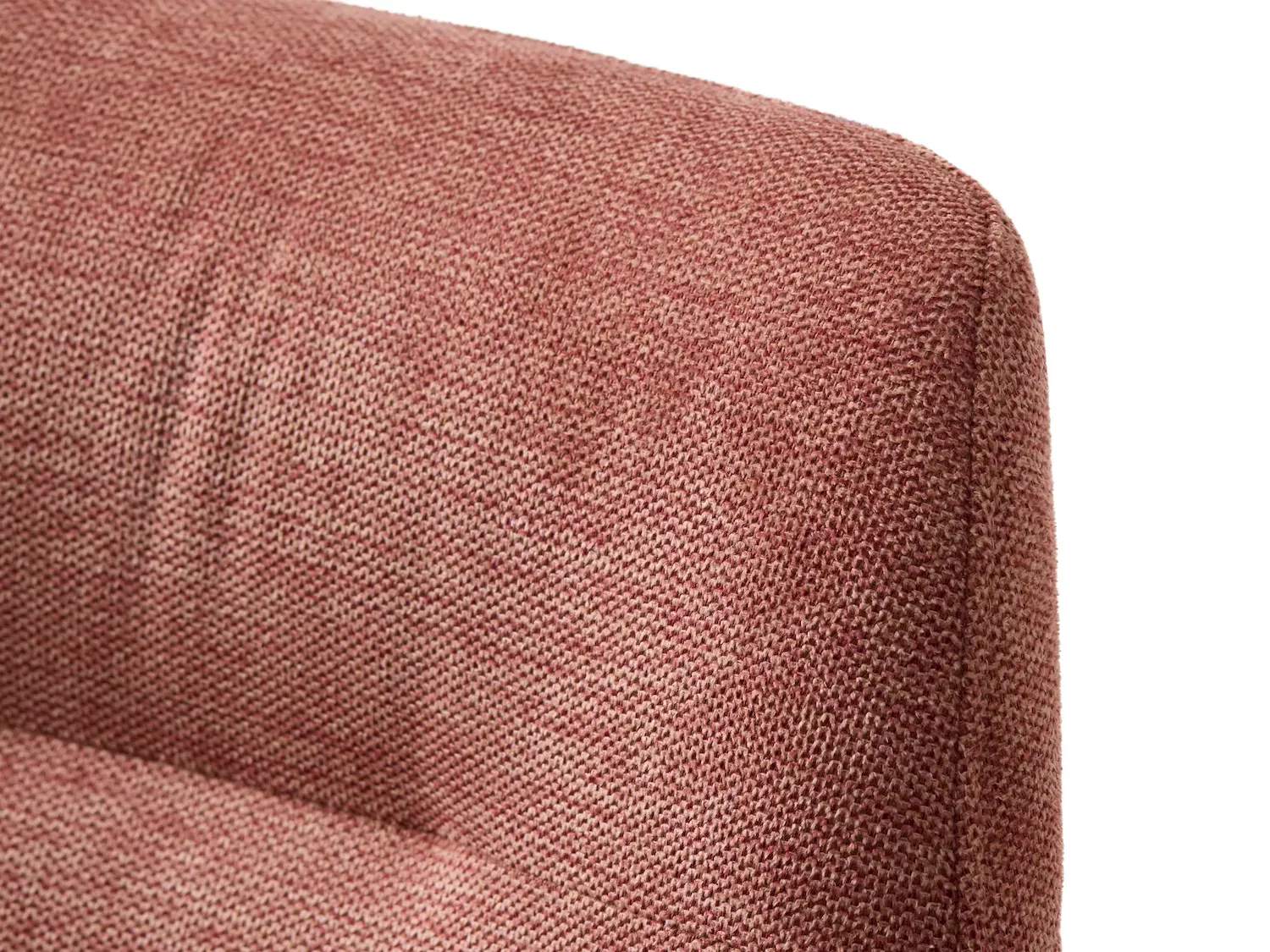 Krzesło obrotowe ROXANA z podłokietnikami różowe - UN_54930002