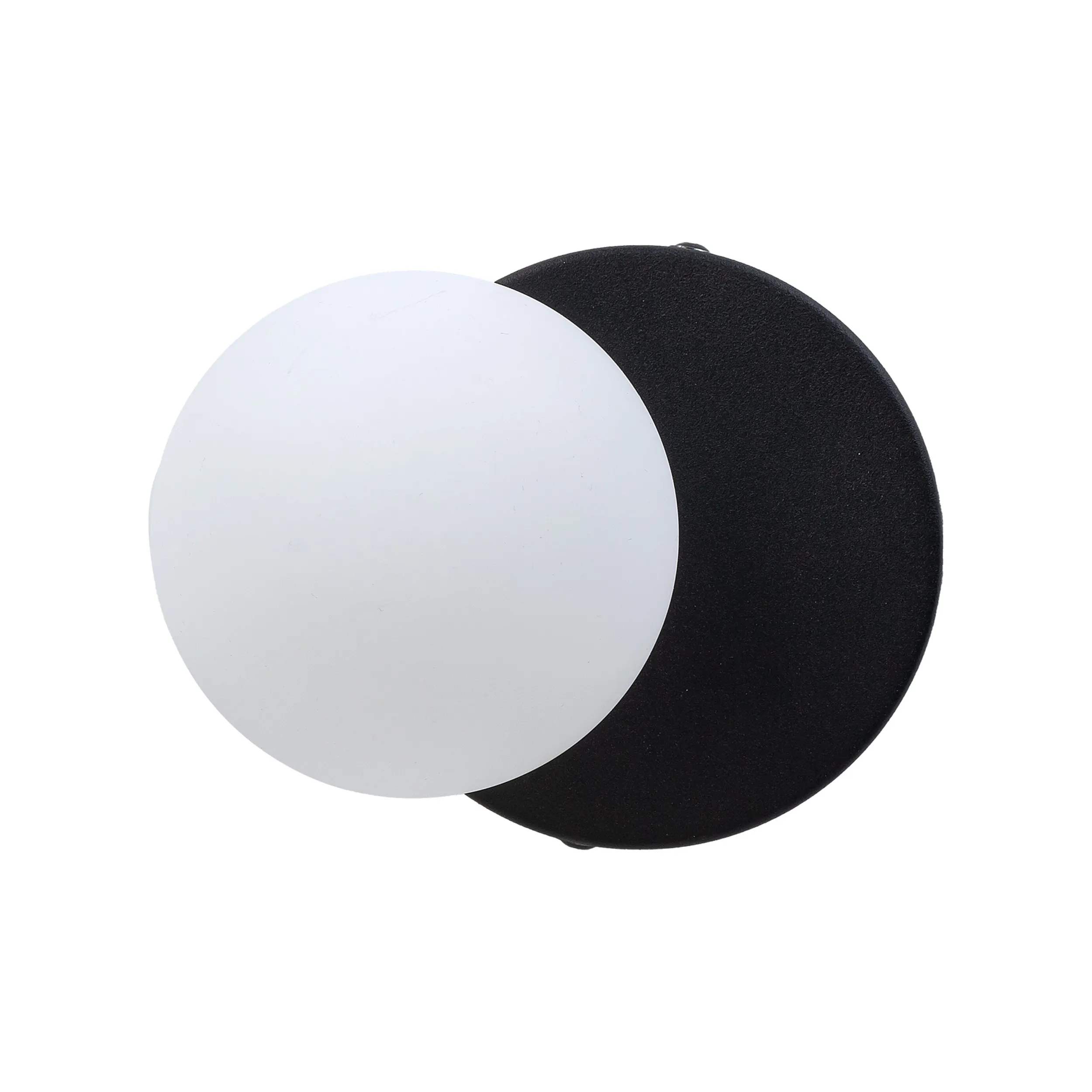 Lampa sufitowa TOP czarna listwa ze złotymi regulowanymi reflektorami 52x18x14cm - TK_5680