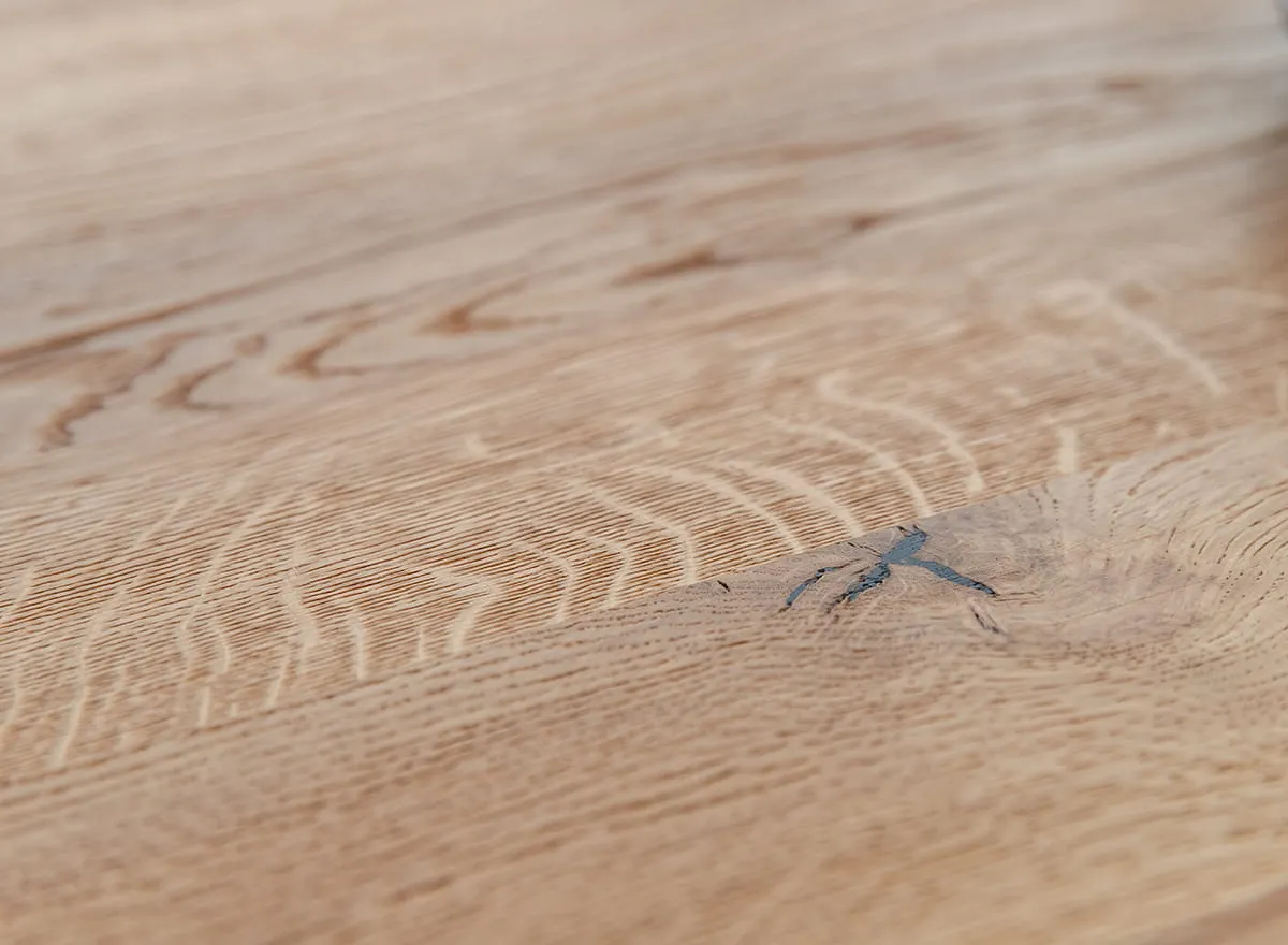 Stół dębowy GAIA 100x200, blat 4cm - dąb olejowany - GAIA100X200