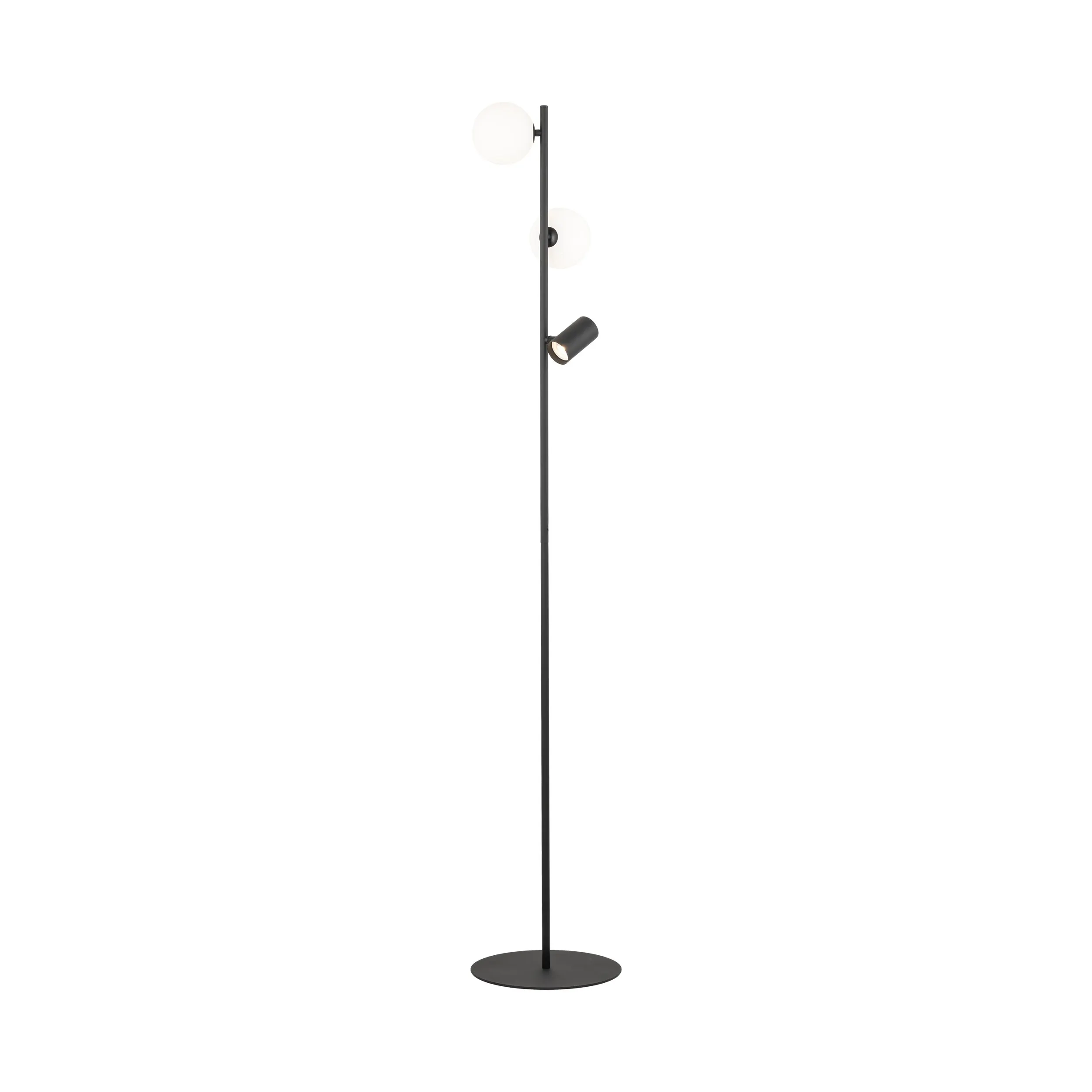 Lampka nocna HILTON czarna ze złotymi elementami 38x20cm - TK_16051