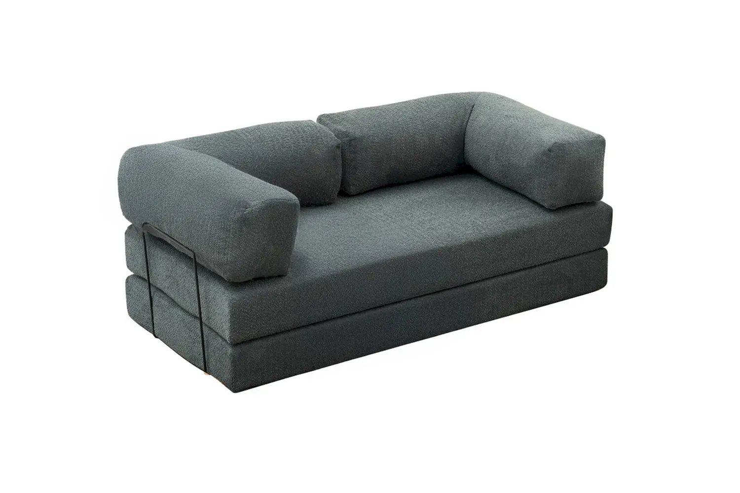 Sofa 3-osobowa rozkładana COMFORT zielona
